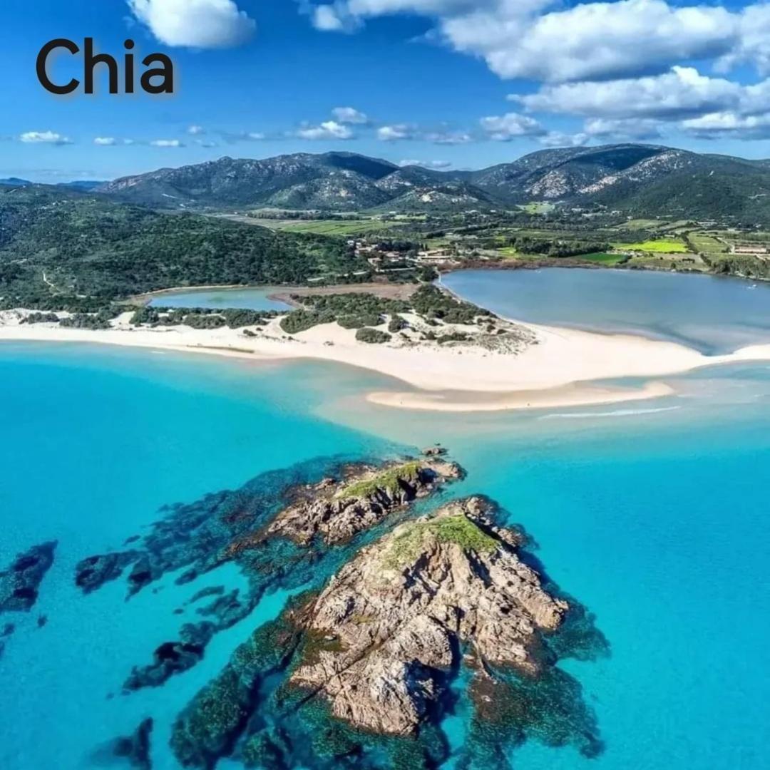 Casa Vacanze Richi&Michi Chia Villa Eksteriør billede